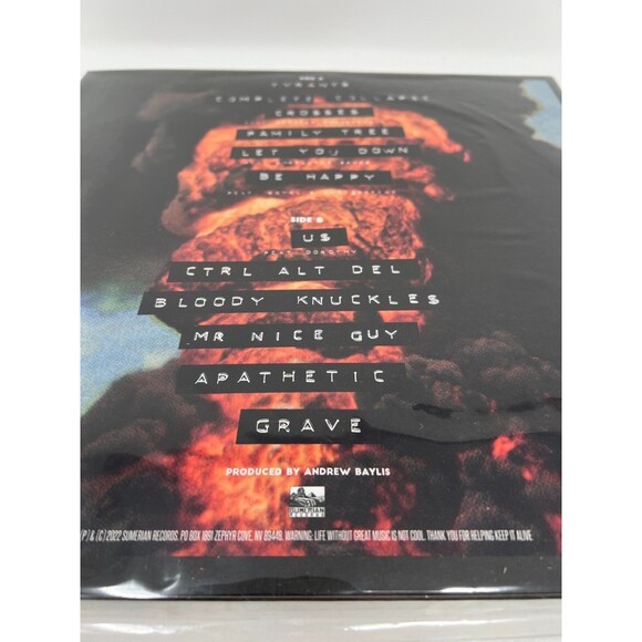 RARE Signed Sleeping With Sirens Complete Collapse Vinyl LP Autographed - Picture 7 of 9